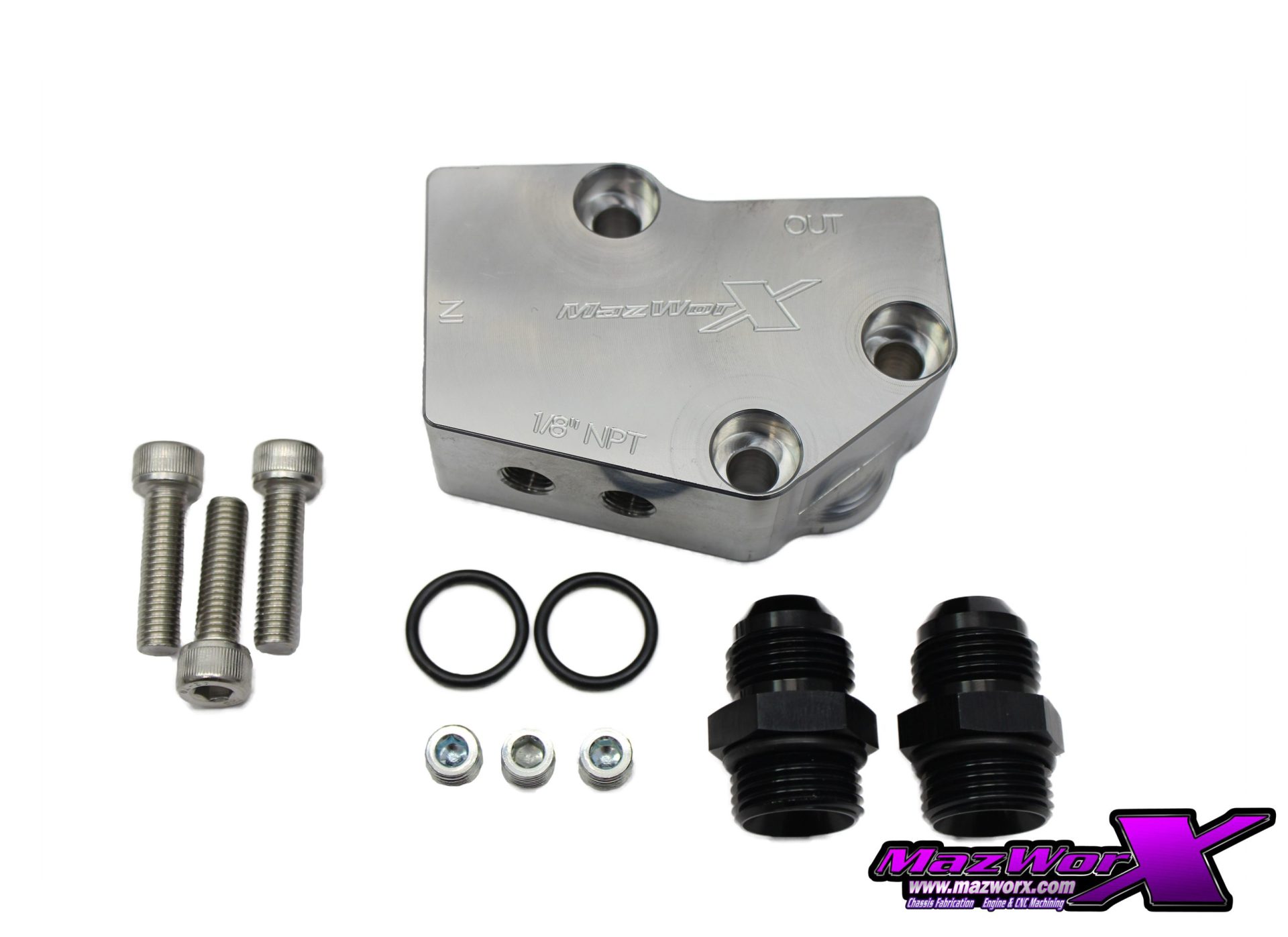 SR FWD Oil Block Adapter SR FWD Oil Block Adapter