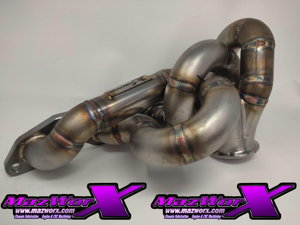 SR20DET/VE RWD Bottom Mount Turbo Manifold, G25