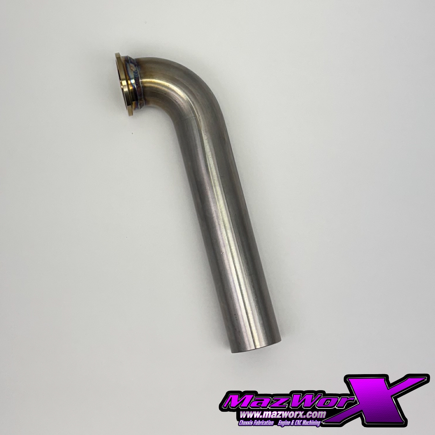 Mazworx MVR Wastegate Dumptube, 90 degree Mazworx MVR Wastegate Dumptube, 90 degree