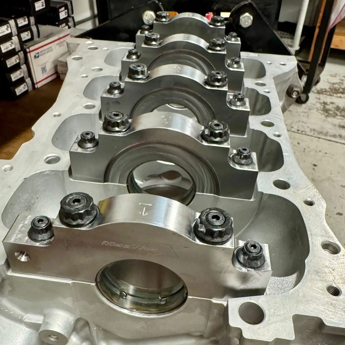 Mazworx 4B11 Billet Main Caps