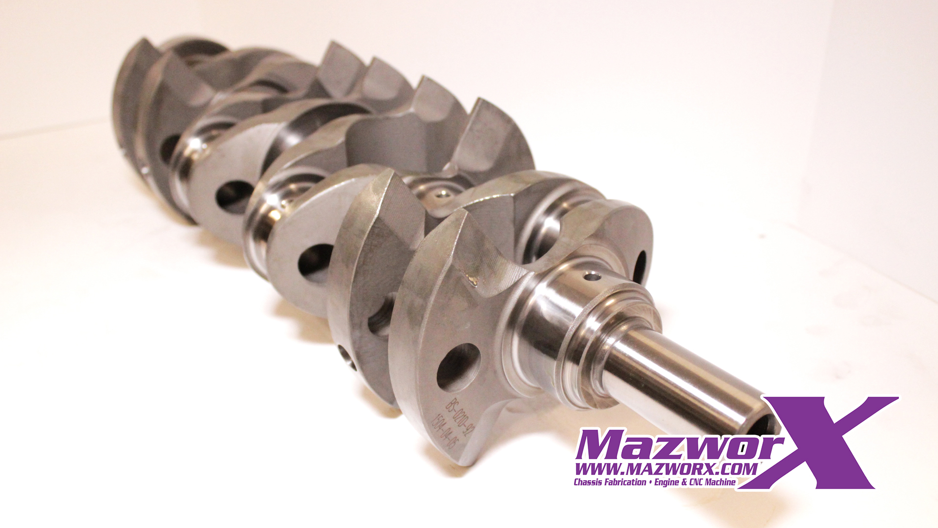 Mazworx SR20 92mm Billet Lightweight Crankshaft Mazworx SR20 92mm Billet Lightweight Crankshaft