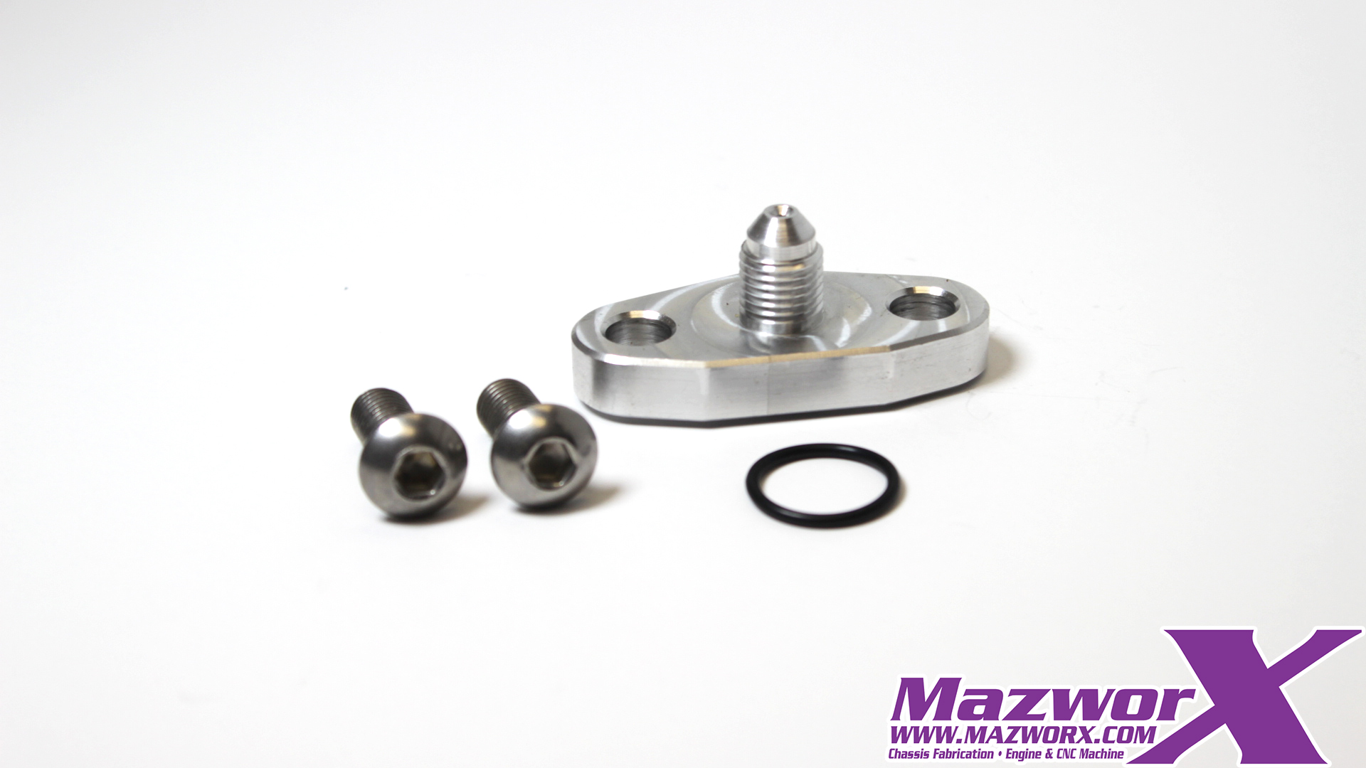 Mazworx Oil Feed Fitting Mazworx Oil Feed Fitting