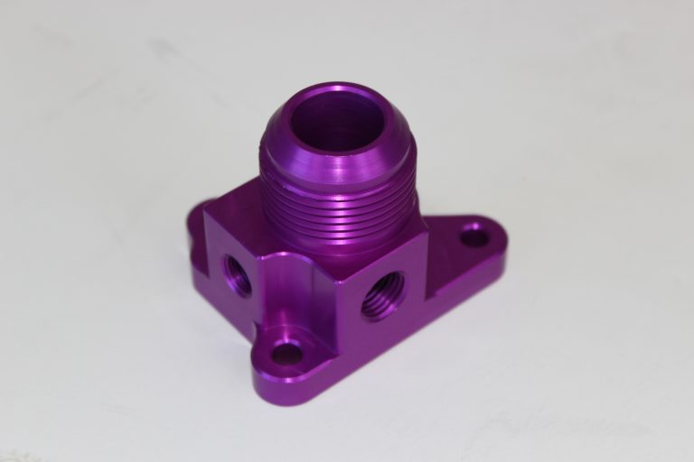 Mazworx Billet Water Neck Outlet