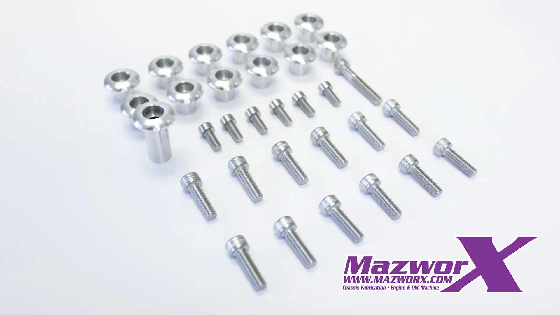 Mazworx SR20 Valve Cover Hardware Kit Mazworx SR20 Valve Cover Hardware Kit