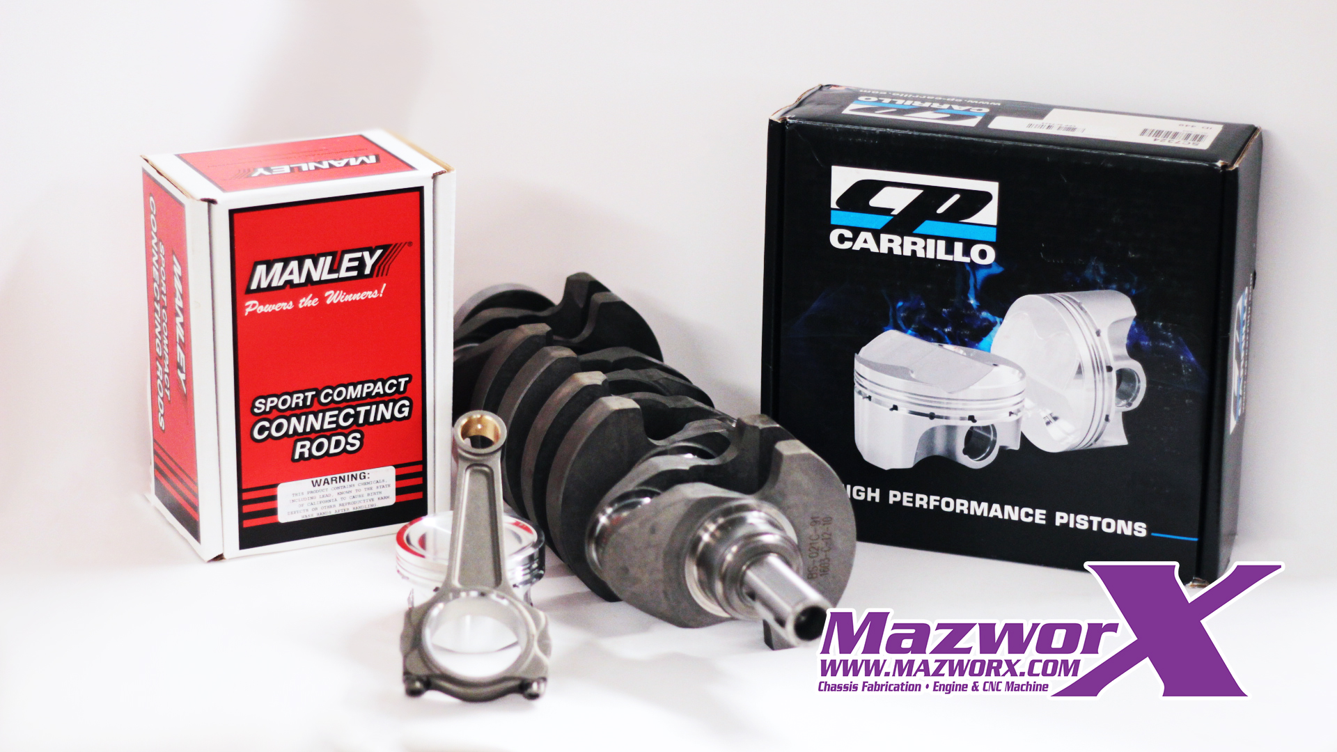 Mazworx SR20 91mm Stroker Kit Mazworx SR20 91mm Stroker Kit