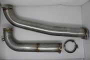 Mazworx 3" Downpipe Assembly, Mazworx SR20 RWD Exhaust Manifold G25-G35
