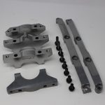 Mazworx VG30DETT Billet Main Caps with Girdle