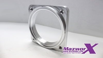 Mazworx Throttle Body Flange, Mustang 90mm