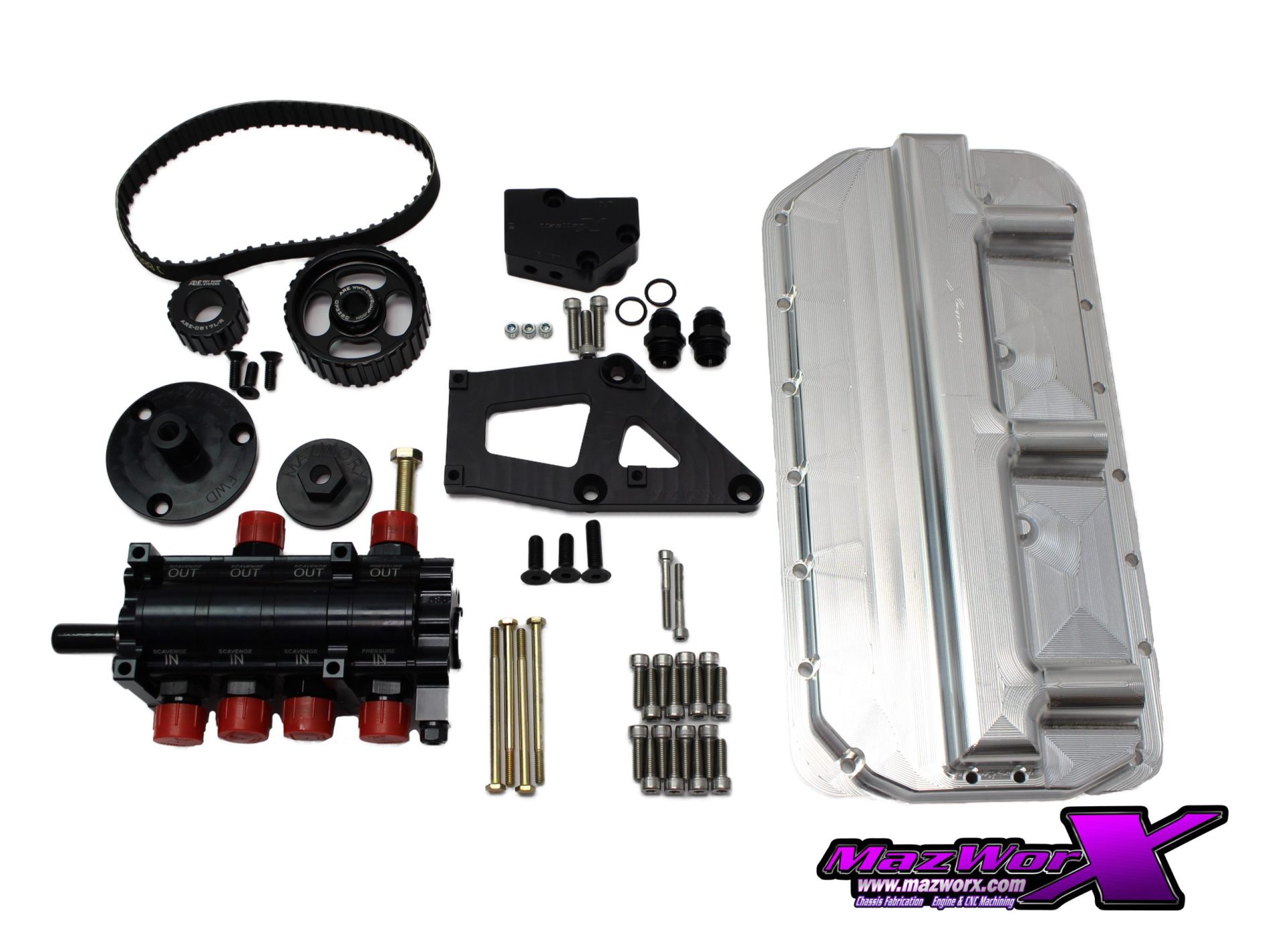 Mazworx SR20 FWD Dry Sump Kit Mazworx SR20 FWD Dry Sump Kit