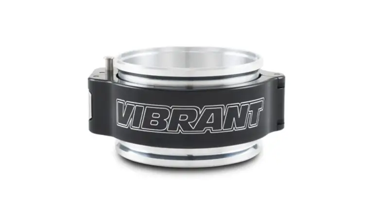 Vibrant 3in Pinless HD Clamp Assembly - Anodized Black